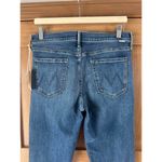 MOTHER Denim NWT MOTHER The Outsider Sneak Jeans in Dark And Stormy Night Women’s size 32 Photo 5