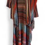 Woven Heart  Sweater size Large aztec Pattern Cotton Blend Photo 0