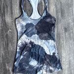 Lululemon Cool Racerback Tie Dye Cotton Like Athletic Tank SZ 4 Yoga Tank Top Photo 11