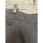 Just My Size  Women's Plus Size 16 Capri Shorts Casual with Pockets Gray Photo 4