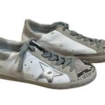 Golden Goose  Superstar White‎ Leather & Python Sneaker size 37 Photo 0