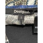 Desigual  Jamil‎ Geometric Short Sleeve Cardigan Tank Top Combo Small Black Red Photo 2