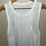Lululemon  Timeless Classic Tank White Athletic Sheer Sleeveless Shirt Racerback Photo 7