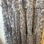 Tuckernuck beach, dusty, blue medallion long sleeve ruffle dress extra large Size XL Photo 8