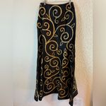 Chetta B ‎ Sherrie Bloom Peter Noviello gold and Black Maxi size 8 Photo 2