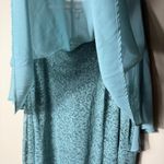 Ulla Popken Chiffon Overlay Stretch Lace V Photo 4