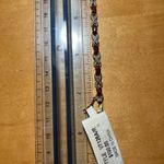 Ruby NWT  & CZ Gold Over Sterling Silver Bracelet Photo 12