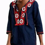 J.Crew NWT  embroidered beach tunic Dress Embroidered Bohemian Photo 4