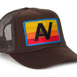 Aviator Nation  Logo Rainbow Vintage Trucker Hat NEW Photo 0