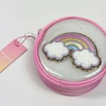 Stoney Clover Lane Stoney Clover x Target Rainbow Patch Pouch Clear Zipper Pink NWT Photo 0