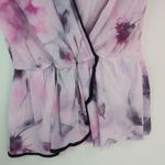 Piper Sparrow 1X Pink Purple Mesh Net Top Photo 3