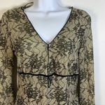 y2k glitter lace print top Photo 4