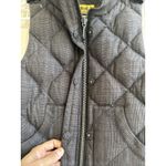 Juicy Couture Vintage Y2K wool blend plaid ruffle down puffer vest Size 4 S Photo 4