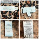 iRelax Pajama Set Jersey Knit Jogger Pant & Long Sleeve Top Leopard Women’s L/XL Brown Photo 12