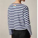 J.Crew  Christopher John Rogers X mariner cloth boatneck T-shirt Size XS NEW Photo 1