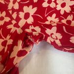 Madewell Wrap-Front Romper (red mini daisy) Photo 4