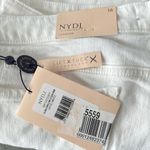 NYDJ  Alina Ankle Denim Leggings in Optic White, Size 16 New w/Tag Photo 8