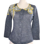 Altar'd State Altar’d State🦎Ryu Womens Knit Cardigan Applique Bohemian🌵 Photo 0