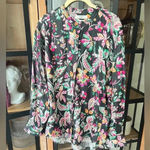 Isabel Marant Étoile  Blouse button up shirt long sleeve floral print Photo 8