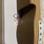 Jessica Simpson  White Studded Mules NIB Photo 2