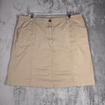 Lands' End Skirt Womens 18W Tan Pencil Straight Career Neutral Minimalist Outdoor Photo 1