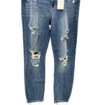 Judy Blue  Boyfriend Fit Mid‎ Rise Distressed Ripped Denim Jeans Womens Size 5 27 Photo 1