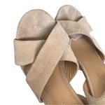 Veronica Beard  Lucille Cork‎ Suede Platform Sandals Photo 2