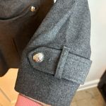 Ralph Lauren Gray Double Breasted Wool Peacoat Photo 4