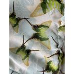 CAbi  Butterfly Blouse Womens Size Small Short Sleeve Sheer Faux Wrap V-Neck Top Photo 11