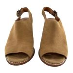 Madewell  The Cary Sandal in Faded Birch Suede Women's Size 8 Block Heel Open Toe Photo 3