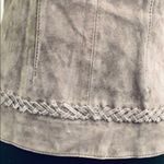 Anne Klein AK gray suede blazer. Photo 5