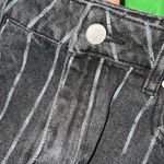 PacSun  Black Striped Denim Skirt size 27 Photo 3