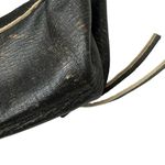 Free People  Distressed Black Leather Mini Crossbody Bag Photo 6