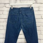 Gap 1969 Real Straight Leg Dark Wash Jeans Women’s 27 Mid Rise Classic Denim Y2K Blue Photo 8