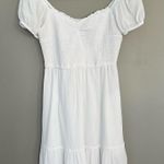 Hollister  white dress smocked top small Photo 0