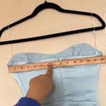 House Of CB   ‘Odelle’ Ocean Blue Strapless Mini Dress NWOT size XS Photo 7