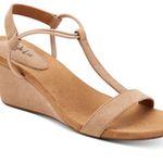 Style & Co Mulan Wedge Sandals size 9 light brown tried on in store no box Photo 0