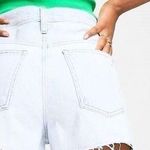 Madewell The High RIse Denim Shorts Light Wash Size 26 Photo 1