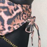 SheIn  Leopard Print Strappy Bikini Top Photo 1