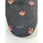 Circus by Sam Edelman Women's Embroidered Suede Loafer Flats Black & Pink Sz 9.5 Photo 11