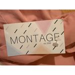 Vintage TownCraft Women's Peach Button Down Shirt Size 18 Dead stock 80’s Pink Photo 10