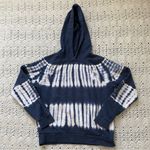 Madewell Tie Dye (re)Sourced Cotton Hoodie Sweater Navy Blue (Small) comfy gym Photo 6