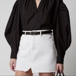 GRLFRND  Denim Milla White Skirt Size 25 Photo 7