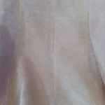 Max USA womens Small tan suede full zip jacket w cheetah print scarf Photo 6