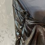 Urban Outfitters  Silver Metallic Strapless Bodycon Mini Dress NWT Photo 6