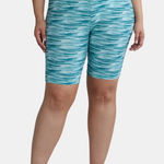 Terra & Sky  Biker Shorts Size 3X 24W- 26W Polyester Spandex Pull On  Womens NWOT Photo 0