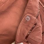 White House | Black Market 12 Slim Ankle Capri Mid Rise Pockets Stretch Red Orange Photo 10