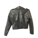 Forever 21  Black Faux Leather Moto Jacket‎ Photo 1