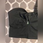 Wild Fable Black Bustier NWT Crop Top XXS one shoulder summer beach boho festival cut out Photo 2