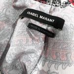 Isabel Marant Paisley Red Draped Mini Skirt Sz M Photo 6